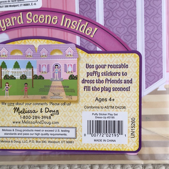 COPY - New Dress-Up (1)and Mermaid (1)Puffy Sticker Play Set  + Reusable sticke… - Picture 5 of 15